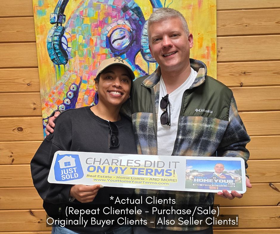 "...He helped us buy our first home, sold that home, AND got us our current home! Thanks again Charles!"